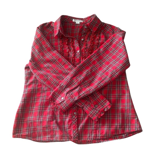 Pendleton Shirt Women's Size Large Plaid Button Up - Picture 11 of 11